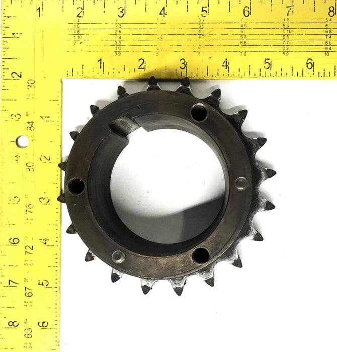 Browning 2.78 Inch Bore 20 Tooth Roller Chain Sprocket H60Q20 NOS