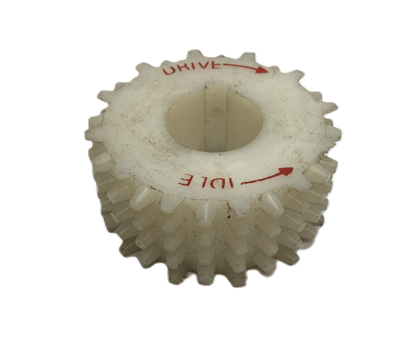 Unbranded 1" Bore Plastic Idle Drive Sprocket W/ .238" Keyway NOS
