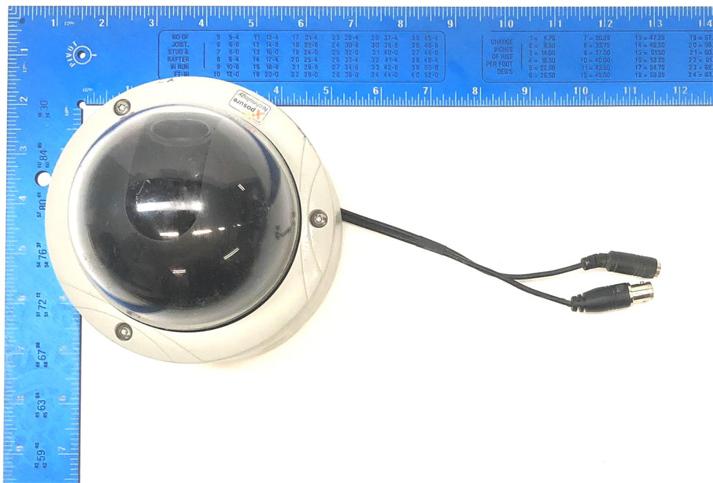 GE Security 540TVL Rugged Dome Camera (Untested) GEC-DRXU-VA3 USED