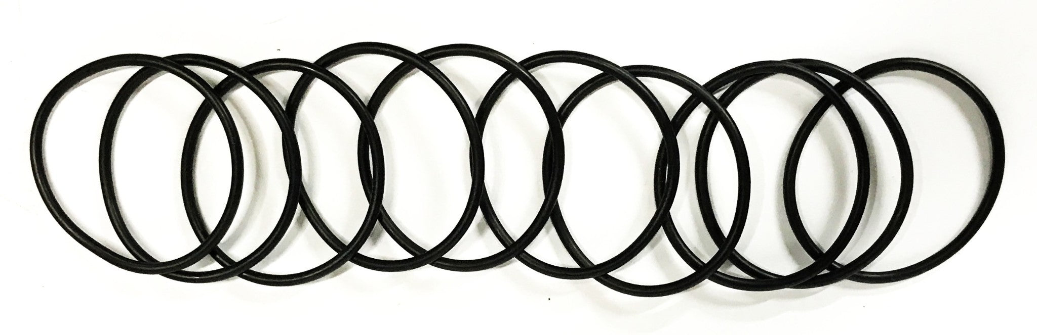 Unbranded Black Silicone O-Ring [Lot of 90] NOS