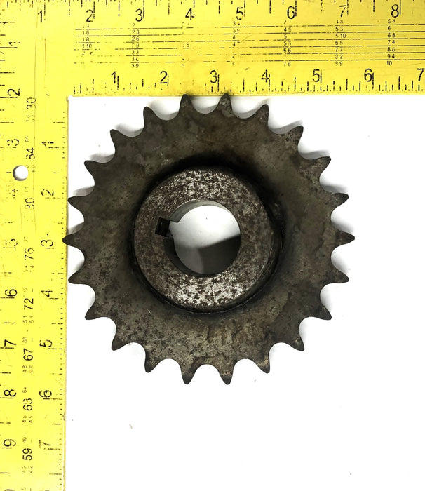 Unbranded 1-3/8 Inch Bore 22 Tooth Roller Chain Sprocket 60-22 NOS
