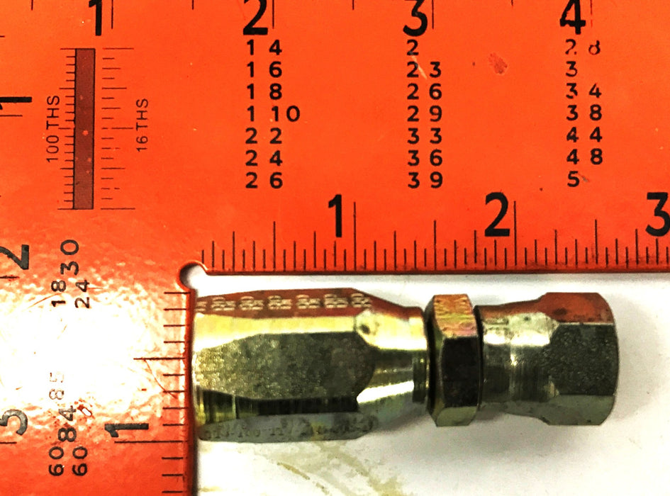 Total Source Forklift Weatherhead Fitting SY93271-WH [Lot of 3] NOS