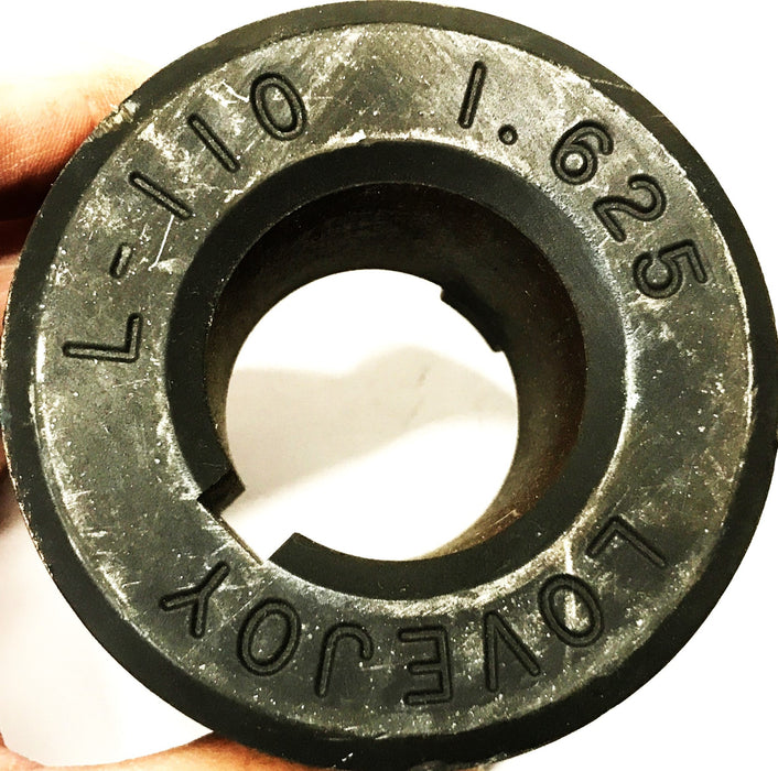 Lovejoy 1-5.8 inch Black Jaw Coupling Hub L110-1.625 NOS