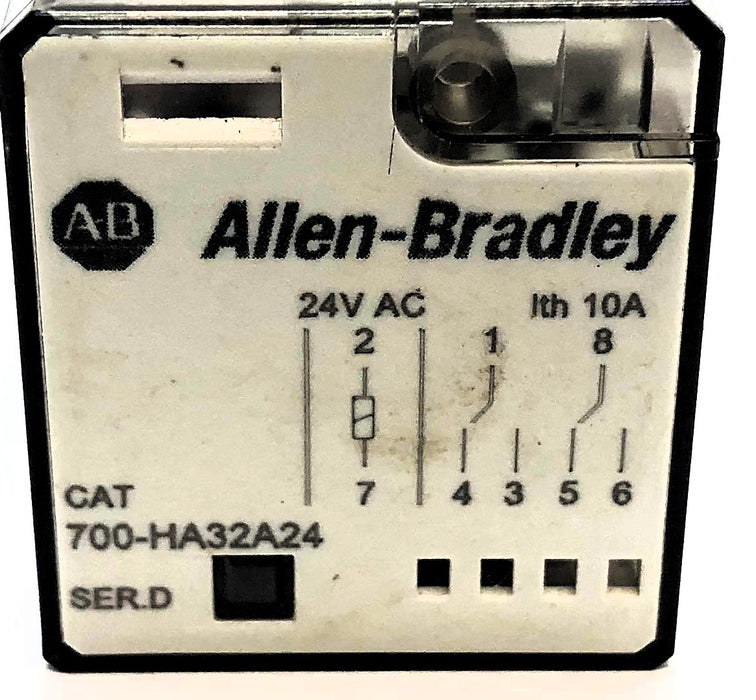 Allen-Bradley Series D Relay 700-HA32A24 [Lot of 2] USED