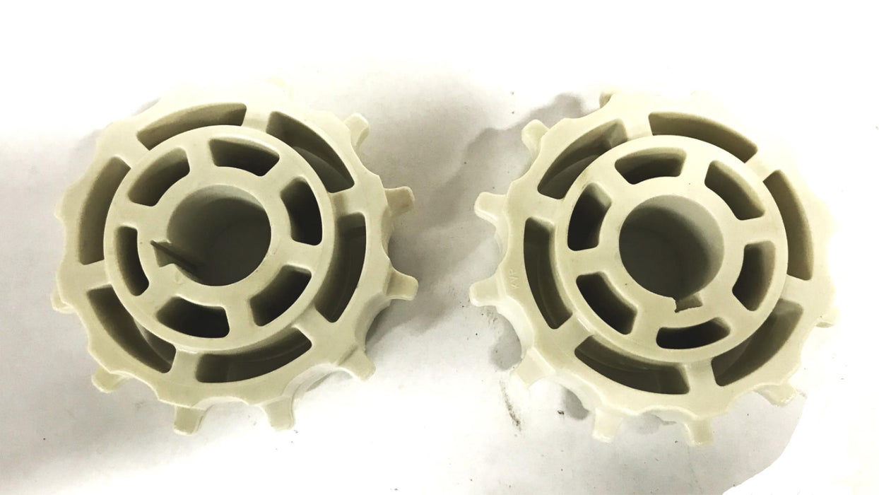 KVP 12-Tooth Plastic Chain Sprocket KS101210R [Lot of 2] NOS