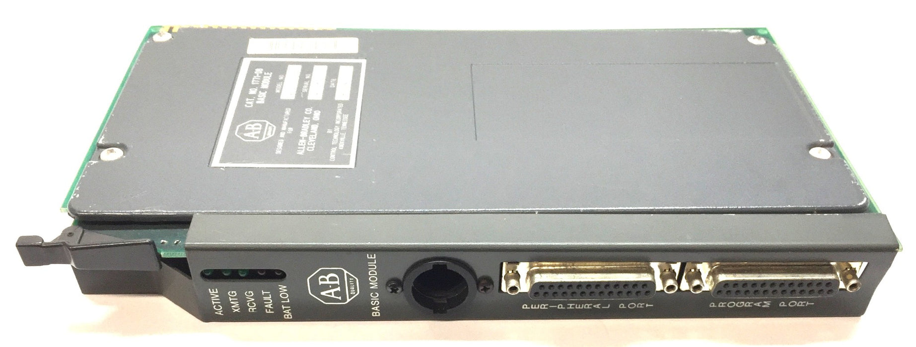 Allen-Bradley I/O Basic Module 1771-DB Rev.A/Ser.B (Missing Battery Cover) USED