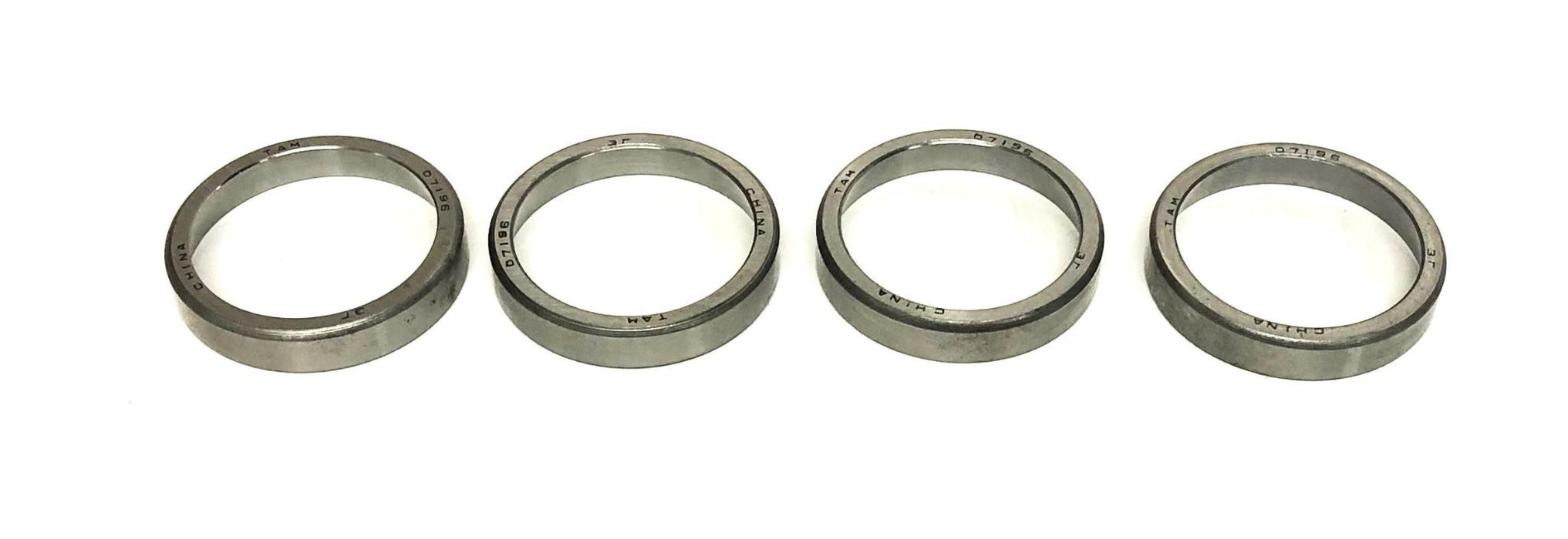 TAM Tapered Roller Bearing Cup 07196 [Lot of 4] NOS