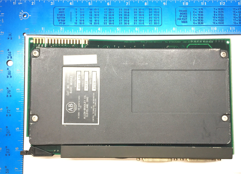 Allen-Bradley I/O Basic Module 1771-DB Rev.A/Ser.B (Missing Battery Cover) USED