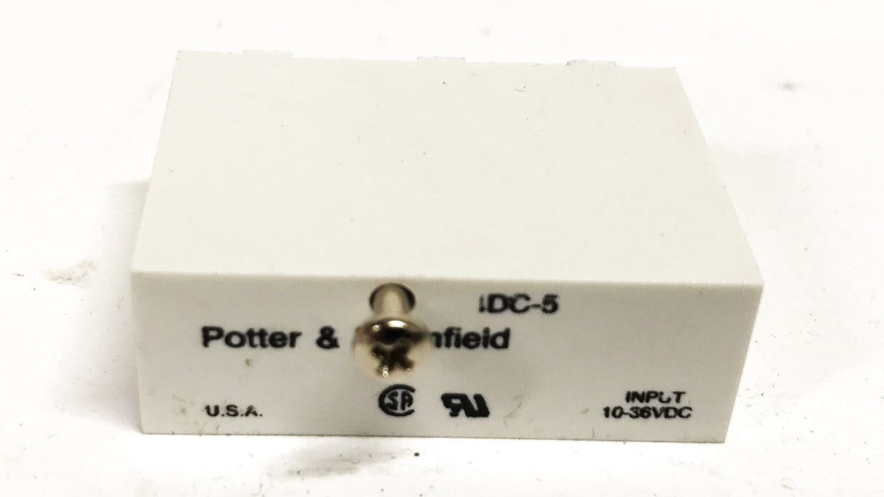 Potter & Brumfield 10-36VCD Relay IDC-5 [Box of 4] NOS