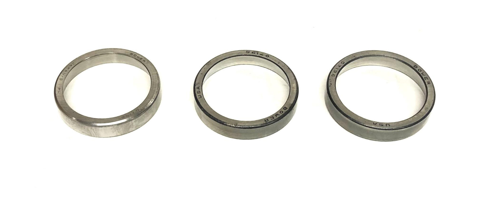 Bower Tapered Roller Bearing Cup 07196 [Lot of 3] NOS