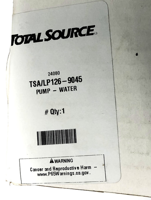 Total Source Water Pump LP126-9045 NOS
