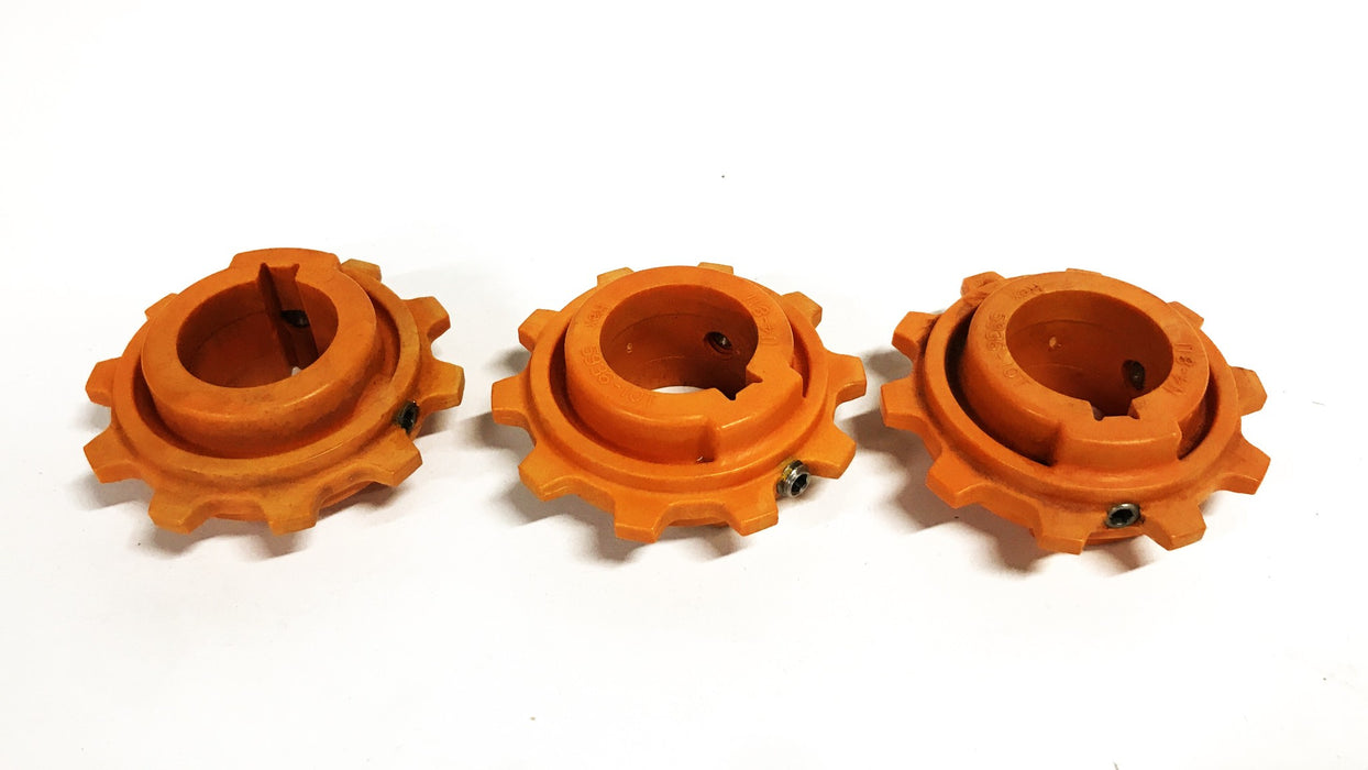 Rexnord Molded Non-Split Chain Sprocket 5936-10T-114-811 [Lot of 3] NOS