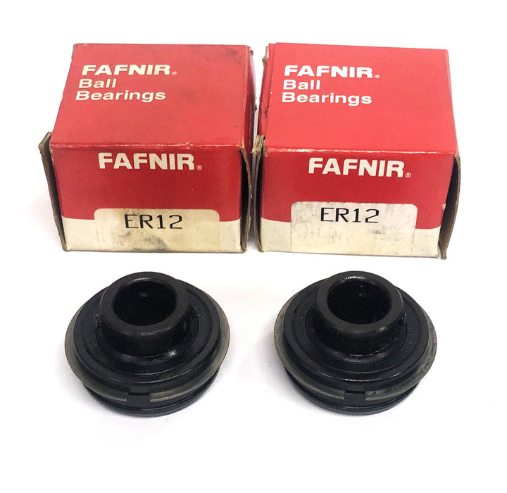 Fafnir Ball Bearing Insert ER12 [Lot of 2] NOS
