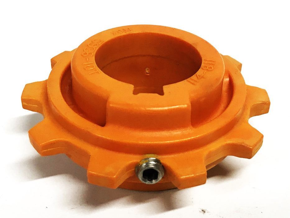 Rexnord Molded Non-Split Chain Sprocket 5936-10T-114-811 [Lot of 2] NOS