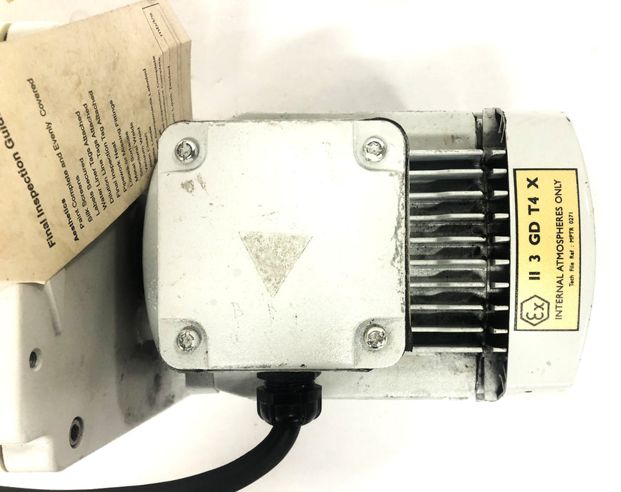 Edwards Leroy Somer 3-LS71 Rotary Vane Pump With Oil Mist Filter RV12 USED