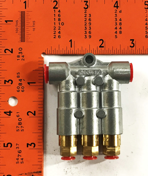 Bijur Lubrication Systems Zem Series Injector Valve ZEM353 NOS