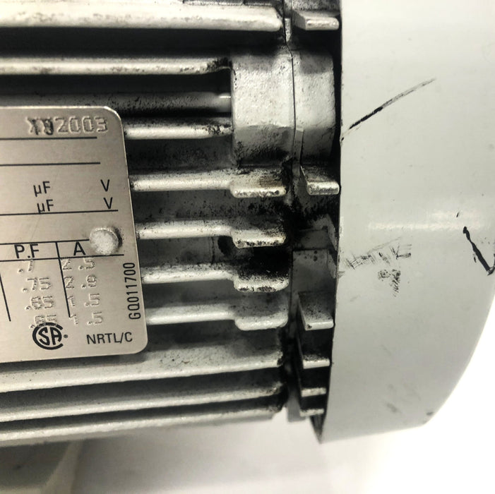 Edwards Leroy Somer 3-LS71 Rotary Vane Pump With Oil Mist Filter RV12 USED