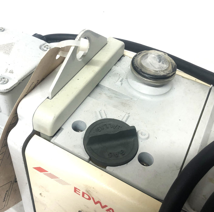 Edwards Leroy Somer 3-LS71 Rotary Vane Pump With Oil Mist Filter RV12 USED