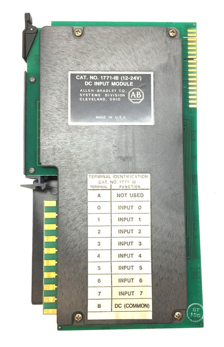 Allen-Bradley 12/24V DC Input Module 1771-IB (636006) USED