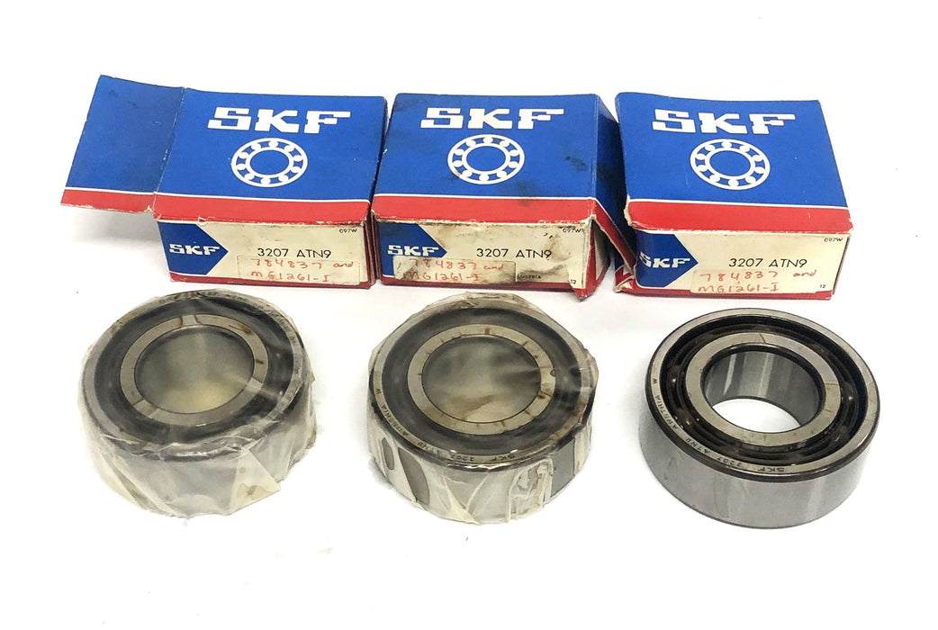 SKF Angular Contact Bearing 3207ATN9 [Lot of 3] NOS
