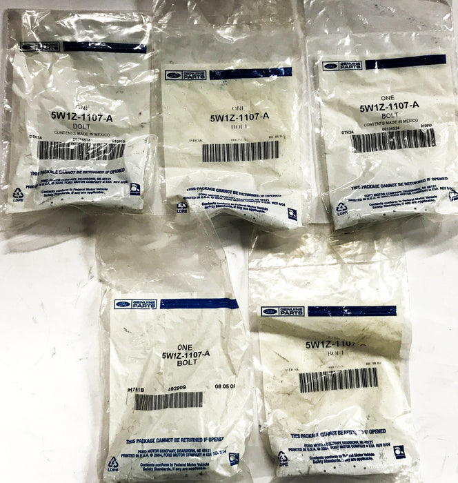 Ford OEM Wheel Stud Bolt 5W1Z-1107-A [Lot of 5] NOS