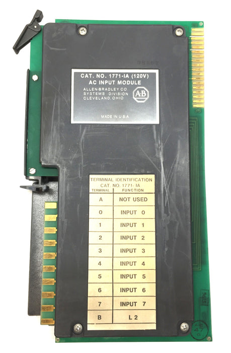 Allen-Bradley 120V AC Input Module 1771-IA (636004) w/Enclosure [Lot of 2] USED