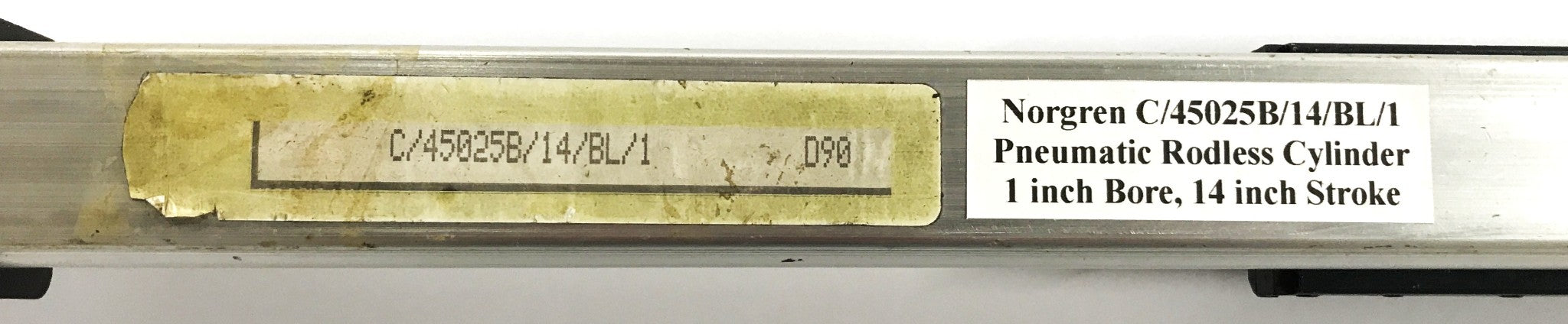 Norgren Pneumatic Rodless Cylinder C/45025B/14/BL/1 USED