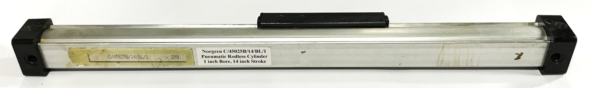 Norgren Pneumatic Rodless Cylinder C/45025B/14/BL/1 USED