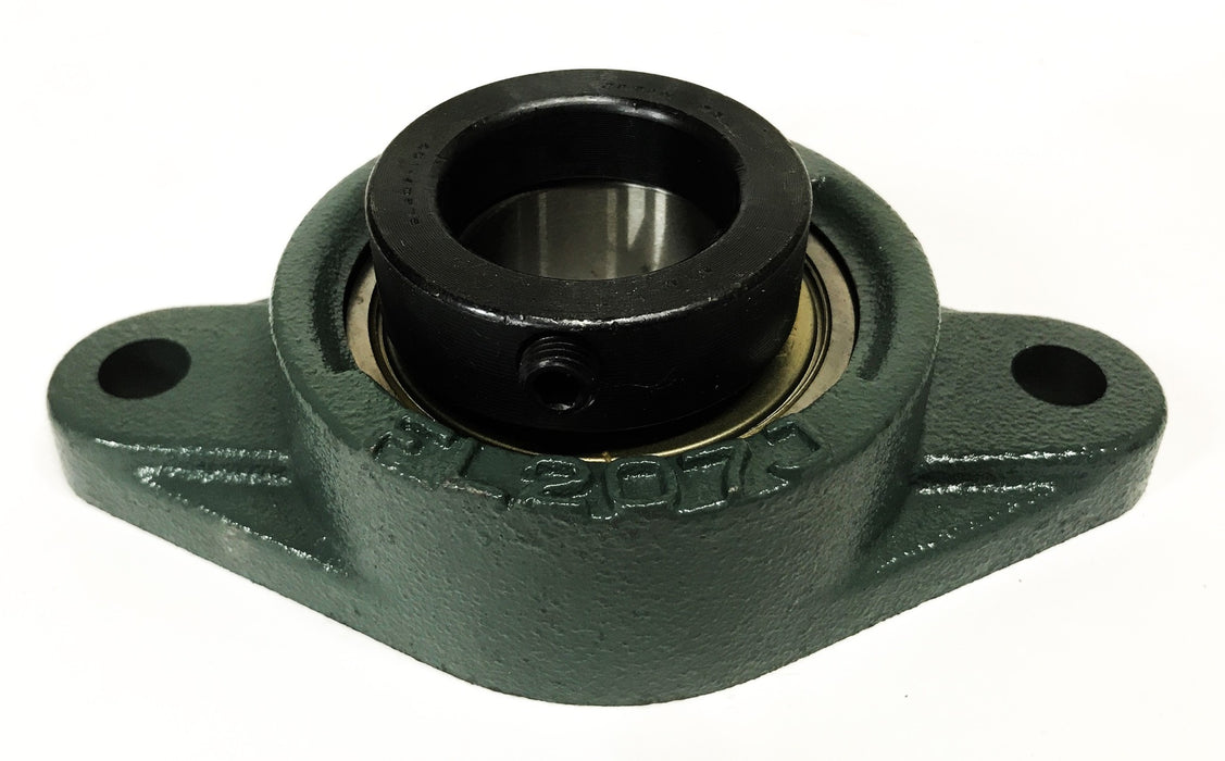 NTN Flanged Ball Bearing Housing Unit AELFL207-107T NOS