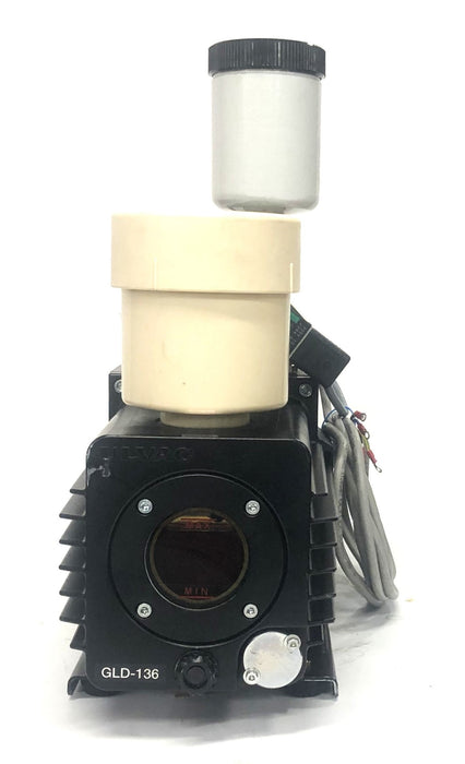 Ulvac Kiko Inc 200/400V 50/60Hz 3-Phase Vacuum Pump GLD-136A USED