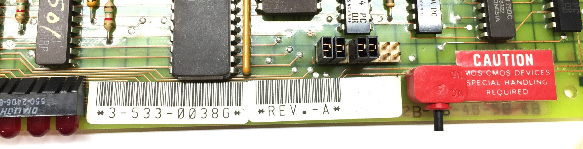 Unbranded PCB Circuit Board 3-533-038G Rev.A (44830430) NOS