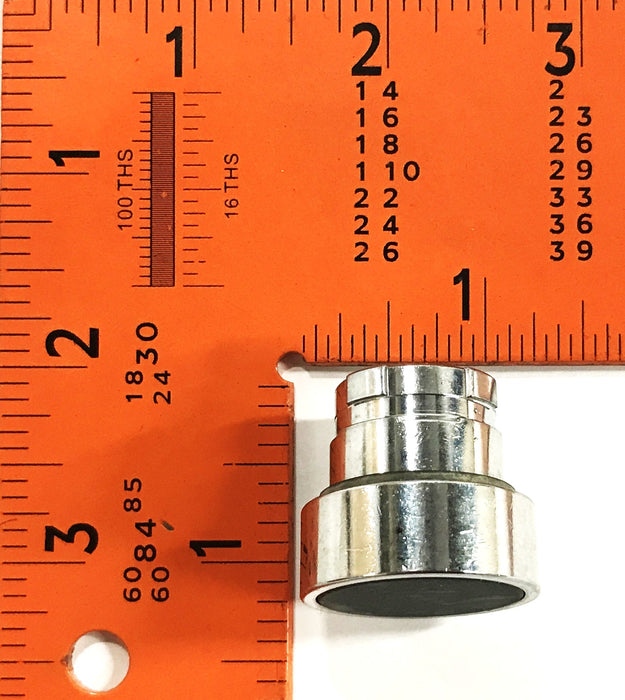 Telemecanique Black Push Button ZB2-BA2 [Lot of 5] NOS