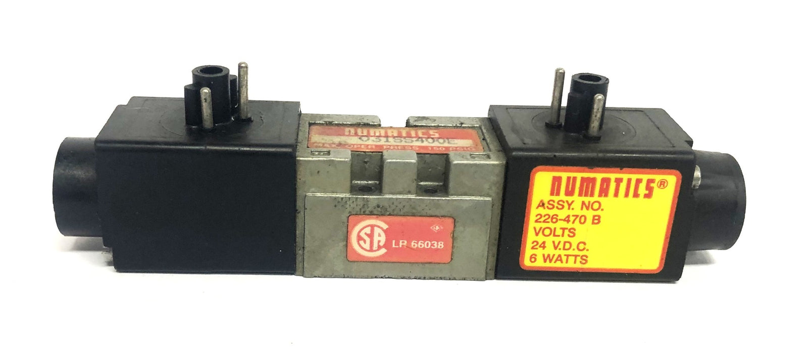 Numatics 150PSIG Solenoid Valve 031SS400E USED