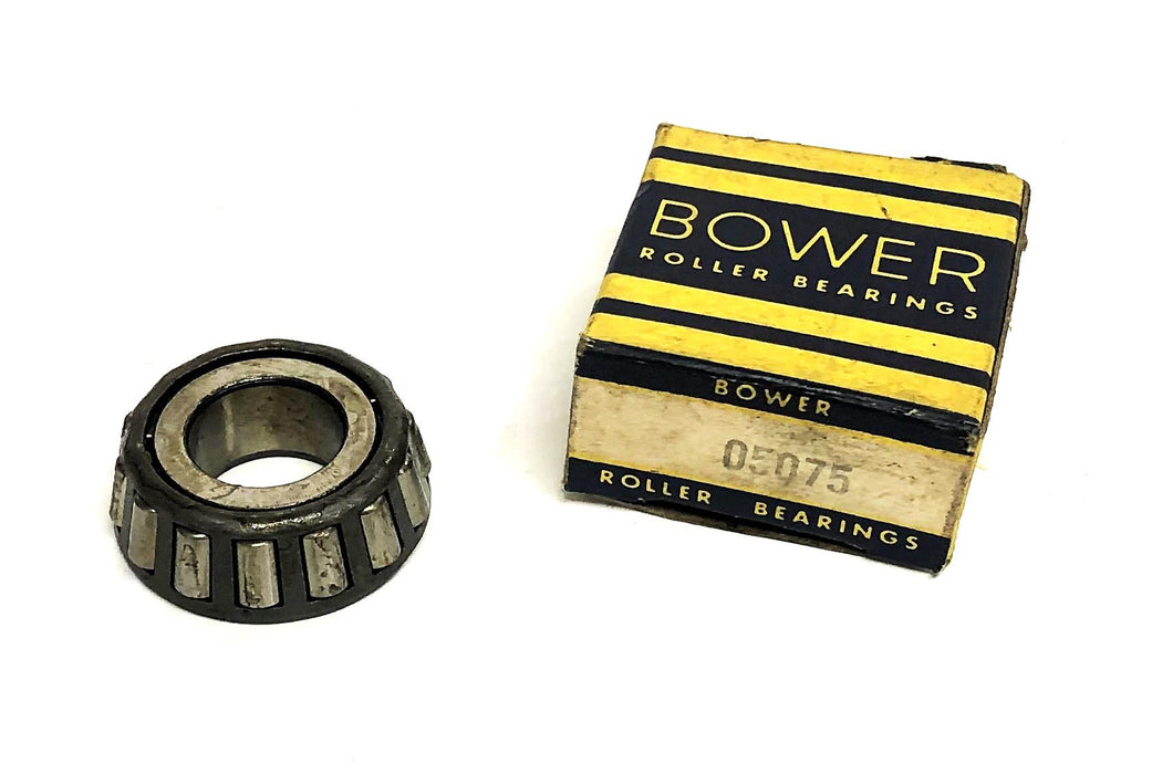 Bower Tapered Roller Bearing Cone 05075 NOS