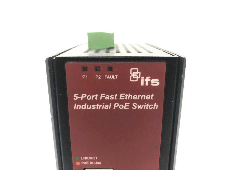 Interlogix 5 Port Industrial Ethernet (Untested) NS2051-4P/1T USED