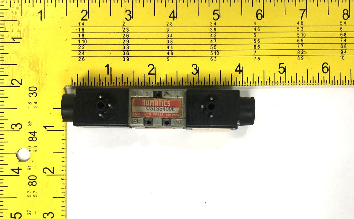 Numatics 150PSIG Solenoid Valve 031SS400E USED
