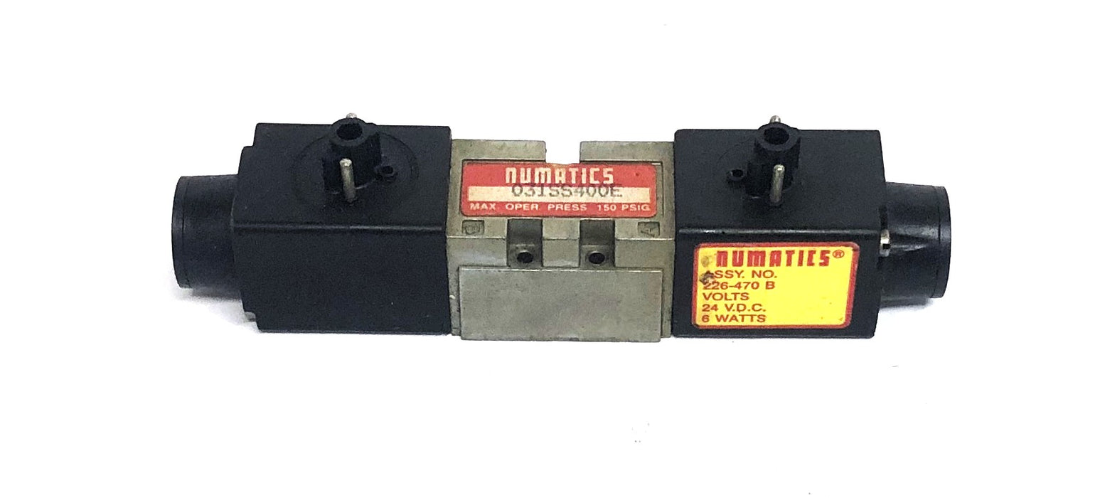 Numatics Max 150PSIG Solenoid Valve 031SS400E USED