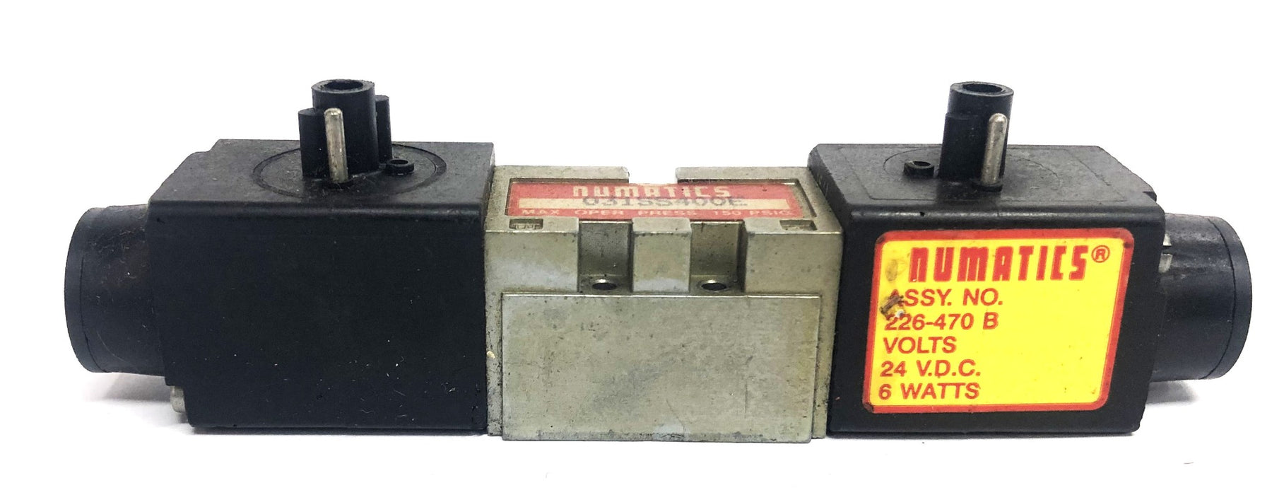 Numatics Max 150PSIG Solenoid Valve 031SS400E USED