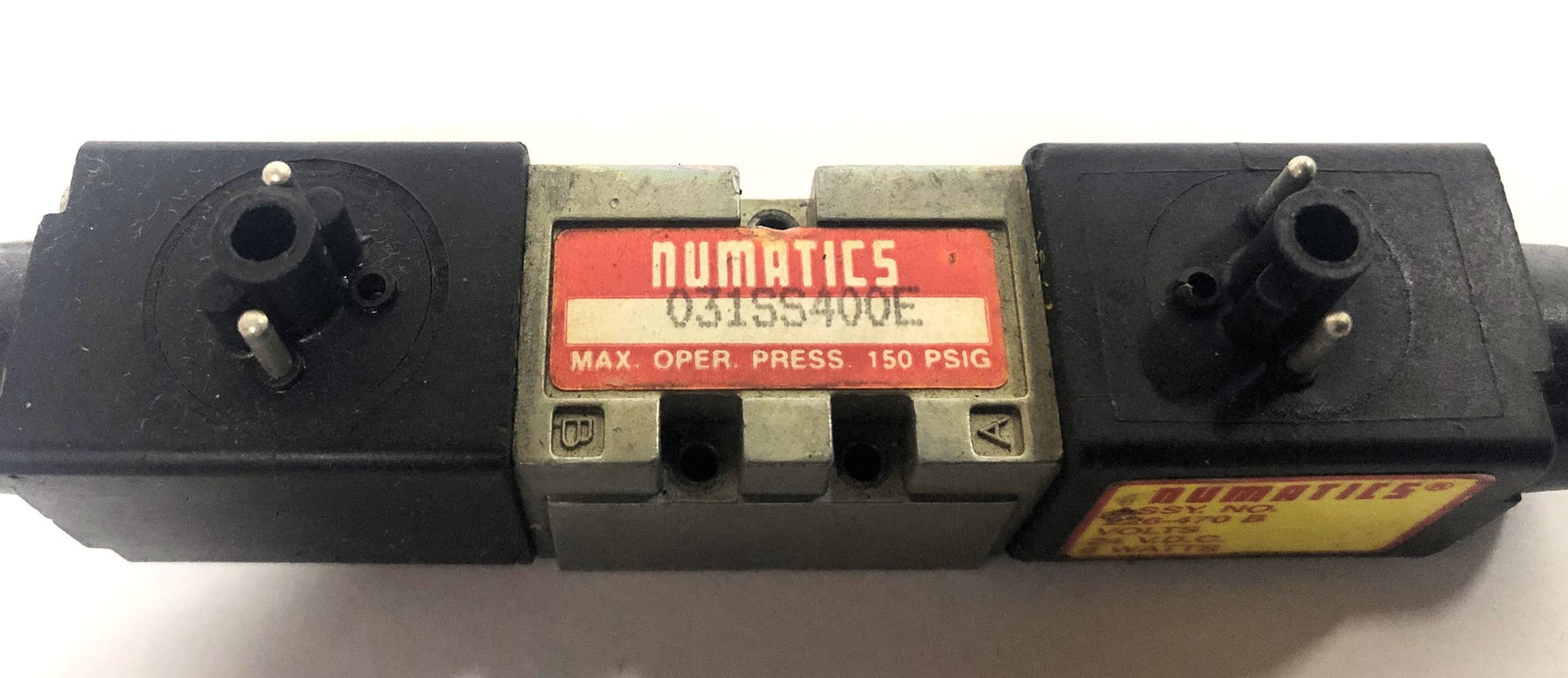 Numatics Max 150PSIG Solenoid Valve 031SS400E USED
