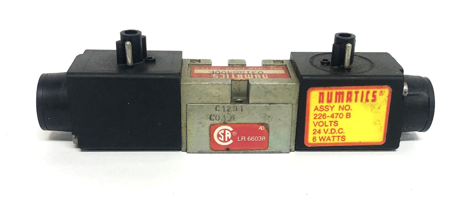 Numatics Max 150PSIG Solenoid Valve 031SS400E USED