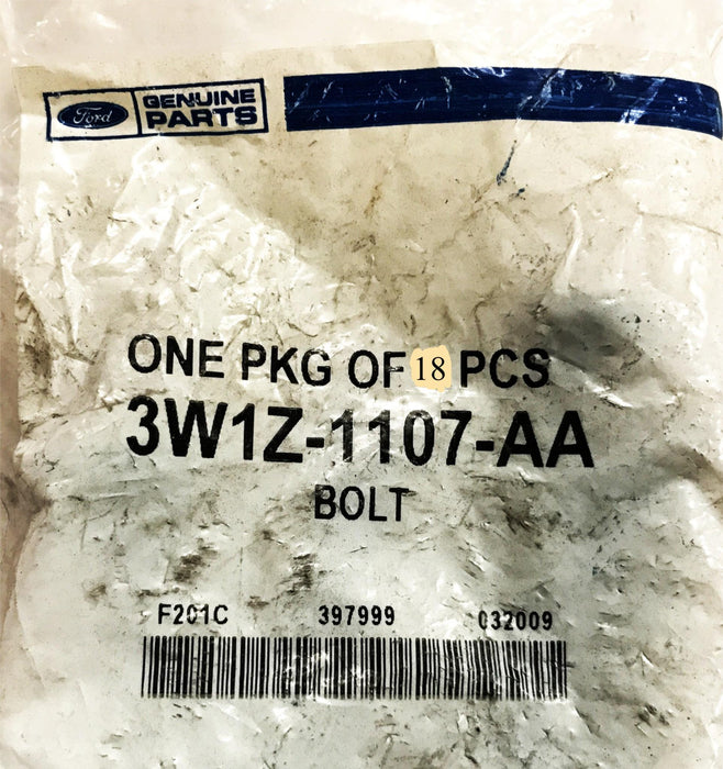 Ford OEM Wheel Lug Stud Bolt 3W1Z-1107-AA [Lot of 18] NOS