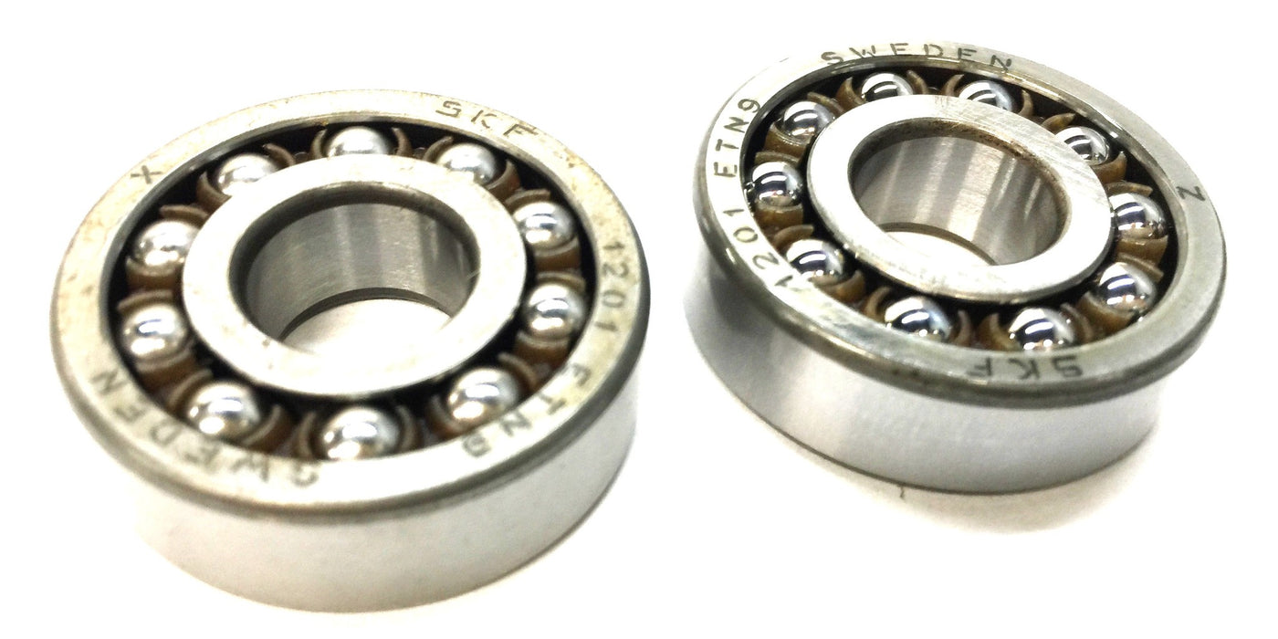 SKF Self-Aligning Roller Ball Bearing 1201ETN9 [Lot of 2] NOS