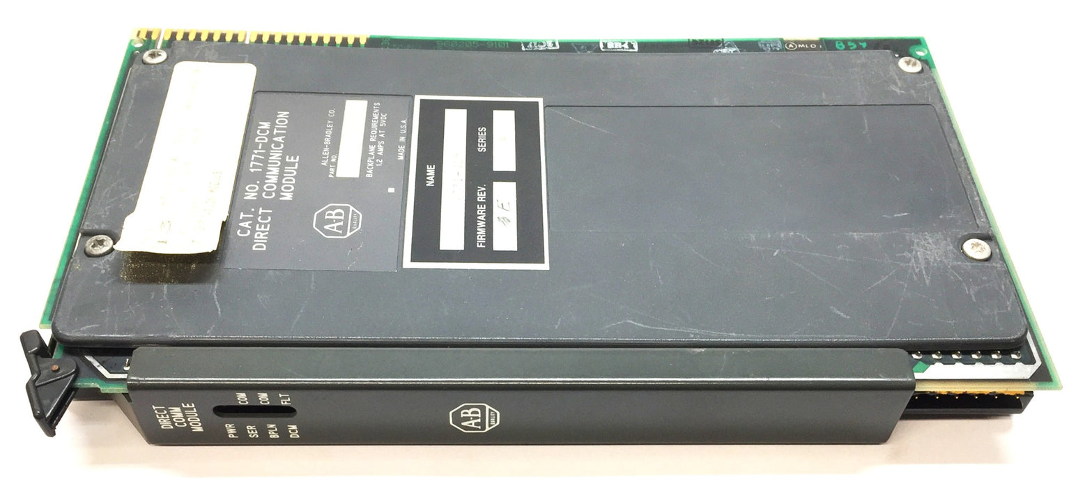 Allen-Bradley Direct Communication Module 1771-DCM Firmware Rev.E Ser.A USED