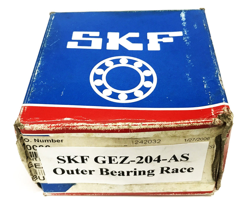 SKF Double Outer Bearing Race/Cup GEZ-204-AS NOS