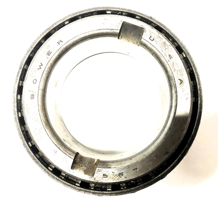 Bower Slotted Race Tapered Roller Bearing Cone 567 NOS