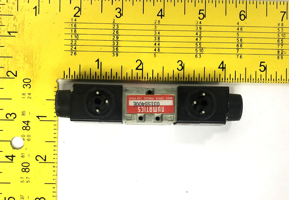 Numatics Max 150PSIG Solenoid Valve 031SS400E NOS
