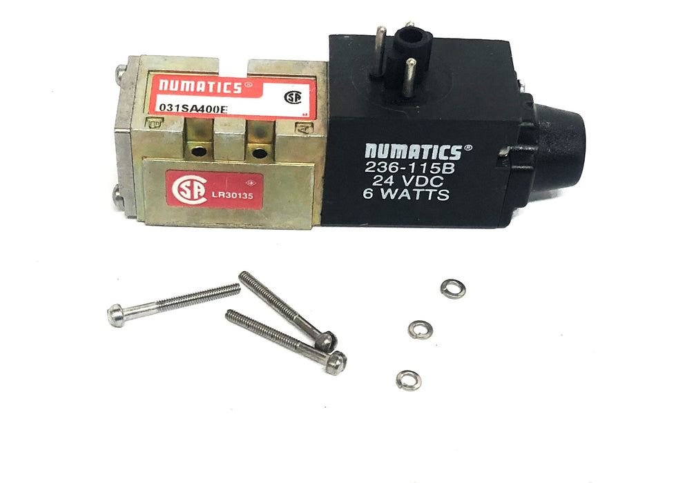 Numatics Solenoid Valve 031SA400E NOS