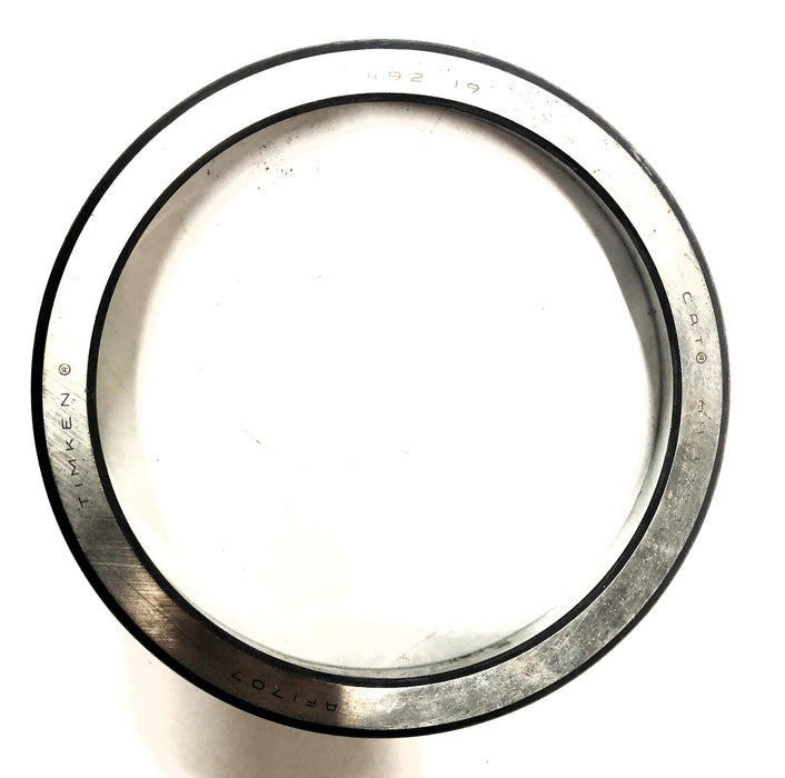 Timken Caterpillar Tapered Roller Bearing Cup 6B-3223 (492-19, AF1707) NOS