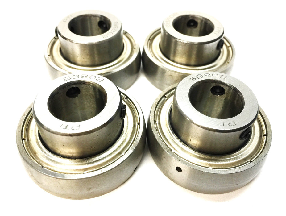 PTI Insert Ball Bearing SB202 [Lot of 4] NOS