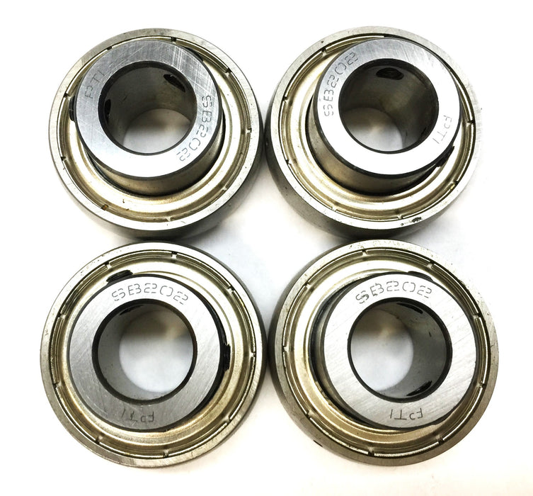 PTI Insert Ball Bearing SB202 [Lot of 4] NOS